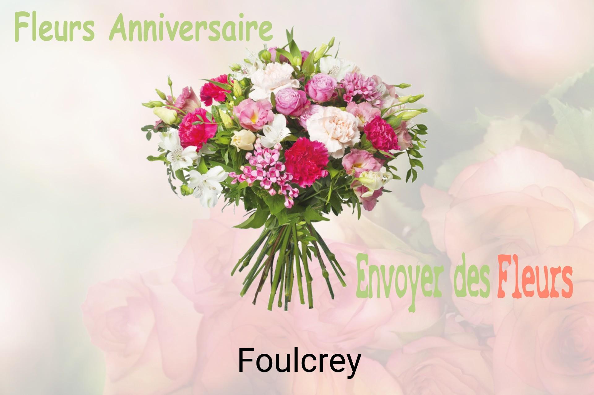 Bouquet de fleurs d’anniversaire livré à Foulcrey